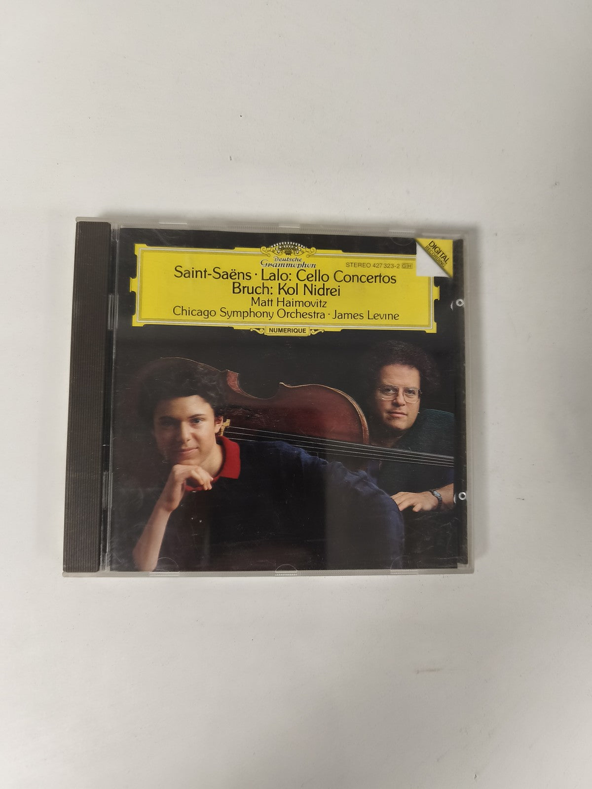 CD Saint-Saëns Lalo Bruch Cello Concertos Matt Haimovitz Chicago Symphony