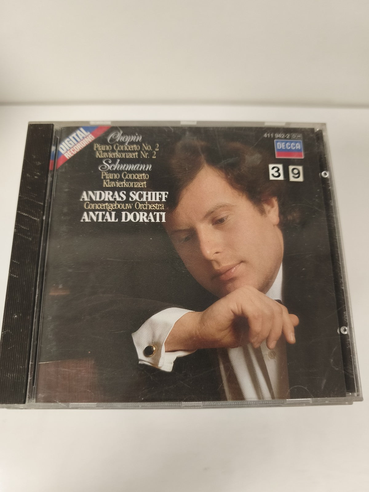 CD Chopin Schumann Andras Schiff Concertgebouw Antal Dorati Decca Piano