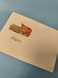 Ancienne enveloppe URSS philatélie drapeau soviétique collection vintage