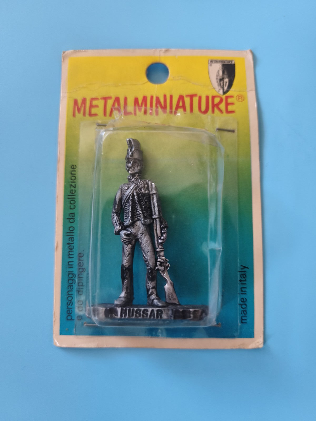 Figurine soldat vintage en métal, miniature ancienne, collection, deadstock rare