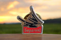 Pin's Soparvol avion émail vintage badge aviation ancien