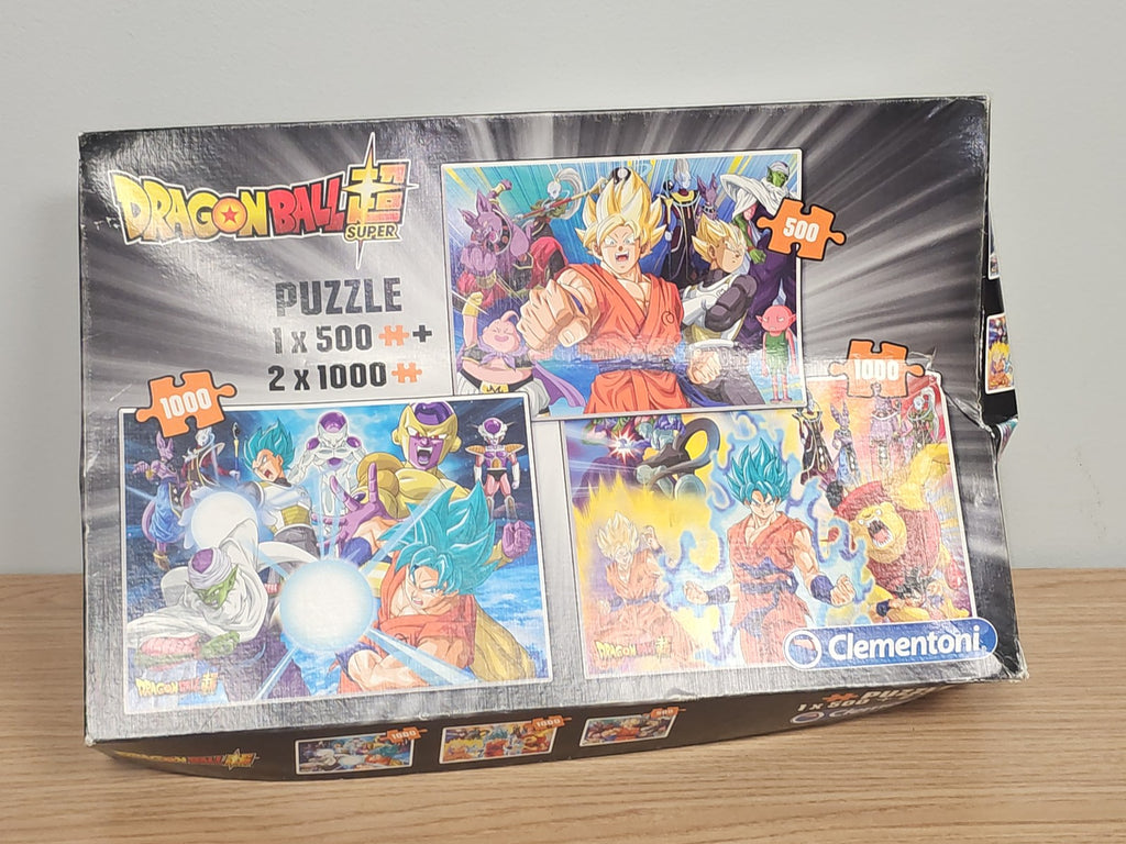 Puzzle Dragon Ball Super Clementoni 500 et 2x1000 pièces Toei Animation Bird