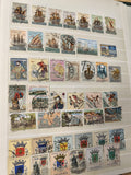 Lot de timbres Mocambique illustrés, thèmes bateaux, armoiries et personnages