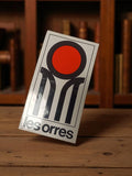 Autocollant ancien Les Orres logo vintage rétro publicité radio années 70
