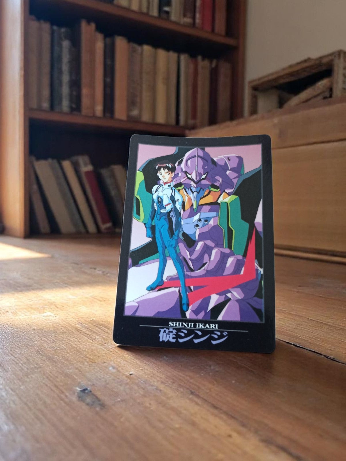 Carte Carddass Evangelion Shinji Ikari vintage rare Japan manga anime