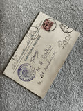 Carte postale Italie Paris tampon Como philatélie timbre ancien postal