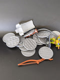 Lot accessoires rétro pour figurines Tortues Ninja TMNT anciens vintage jouets