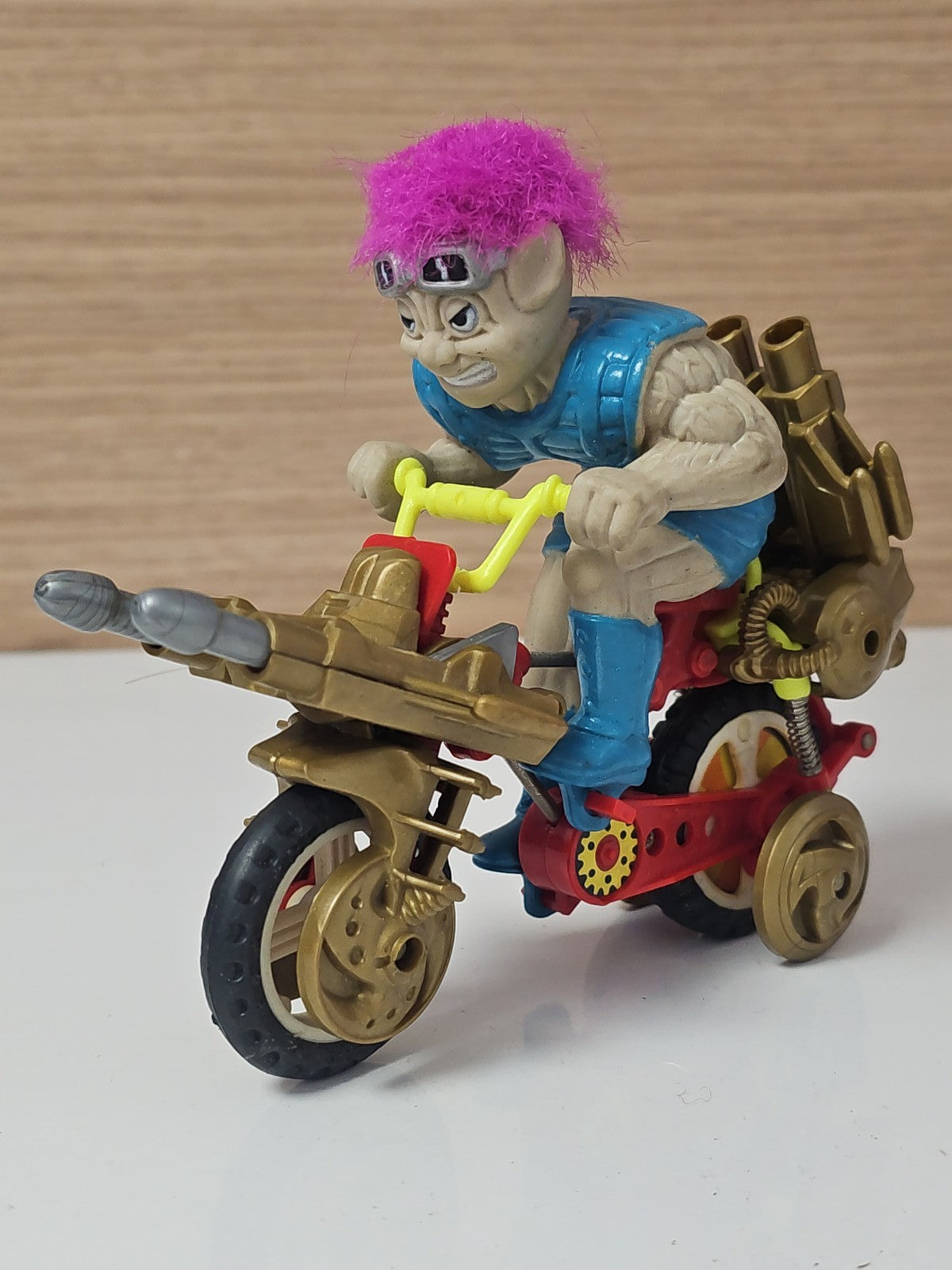 Vintage Figurine 1993 Troll Terror Super Fighter old rare retro collection
