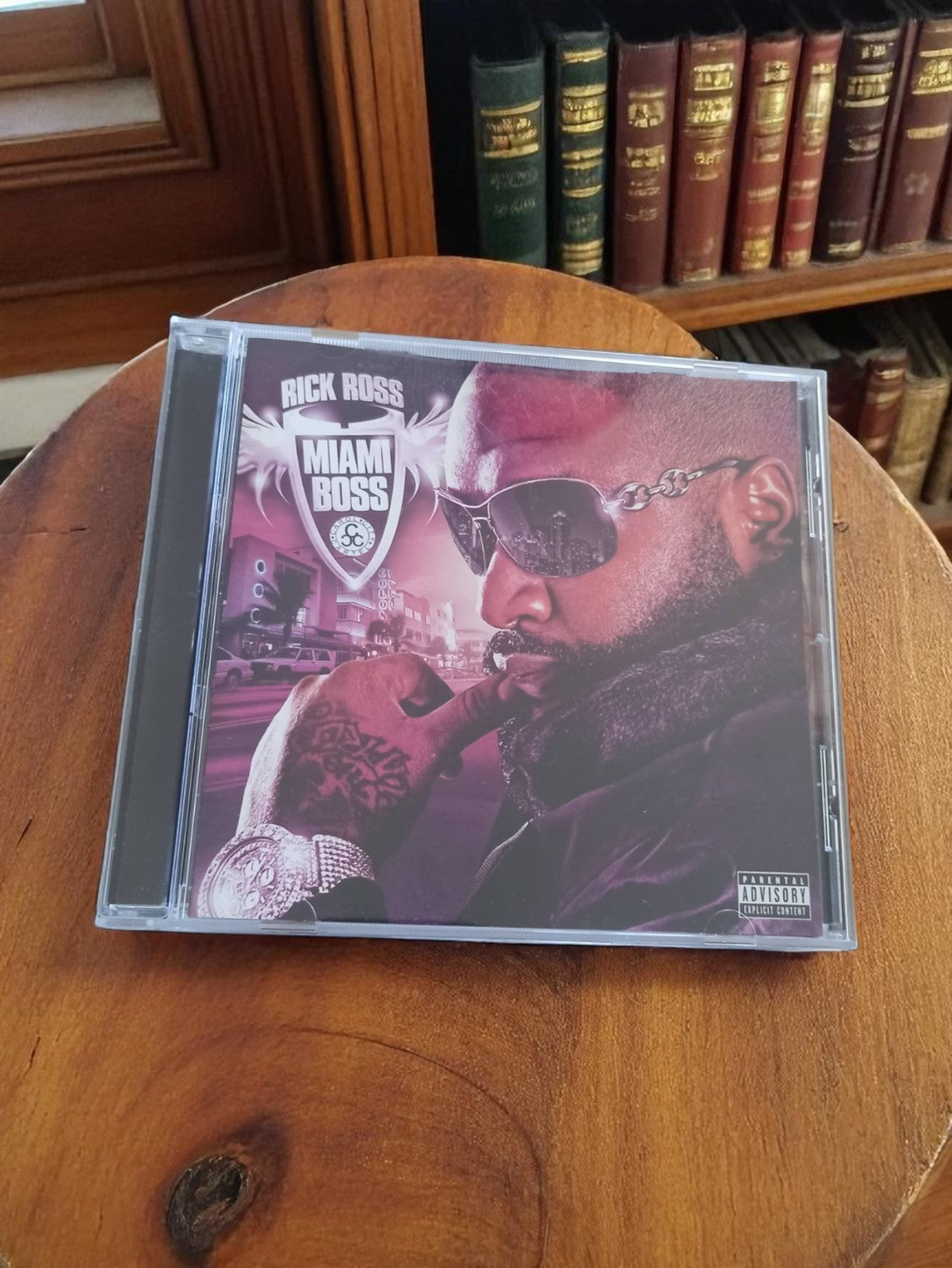 CD Rick Ross Miami Boss rap US vintage pochette boîtier jewel explicit