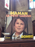 Vinyle 45 tours Romeo Maman Le Petit Caruso vintage Disques Carrere