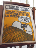 Journal Charlie Hebdo n°95 1972 ancien vintage satirique couverture Gébé