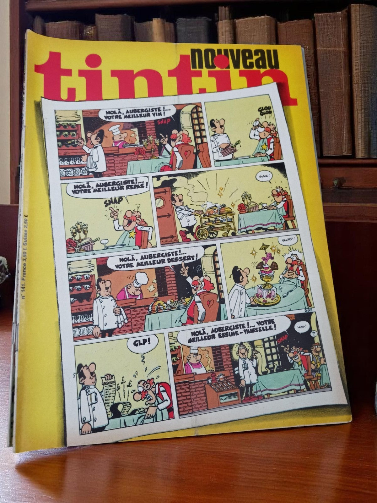 Magazine Tintin Vintage Collector - Édition Limitée, Couverture Jaune BD
