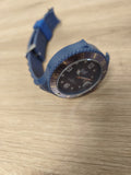 Montre Ice-Watch bleue homme cadran analogique étanche d'occasion