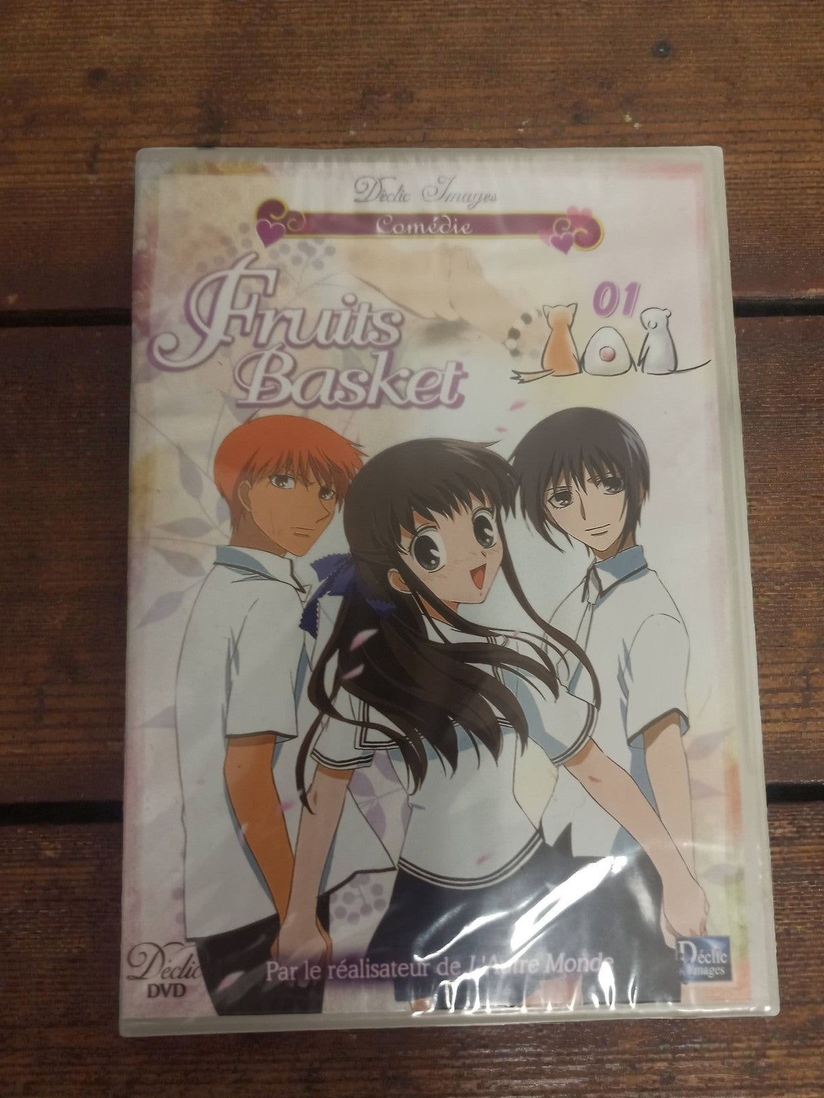DVD neuf Fruits Basket Vol.1 animé japonais sous blister VF manga occasion