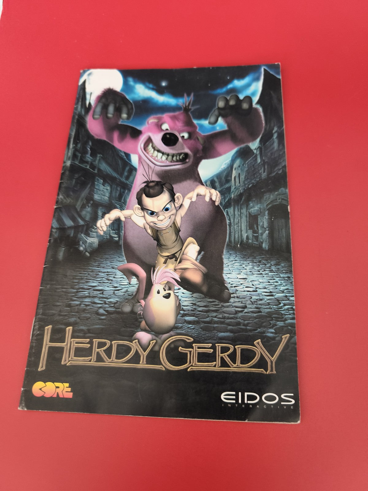 Notice originale pour Herdy Gerdy sur PlayStation, manuel jeu vidéo PS2