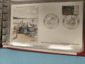 Enveloppe FDC Premier Jour 50e Anniversaire Front Populaire, illustration plage