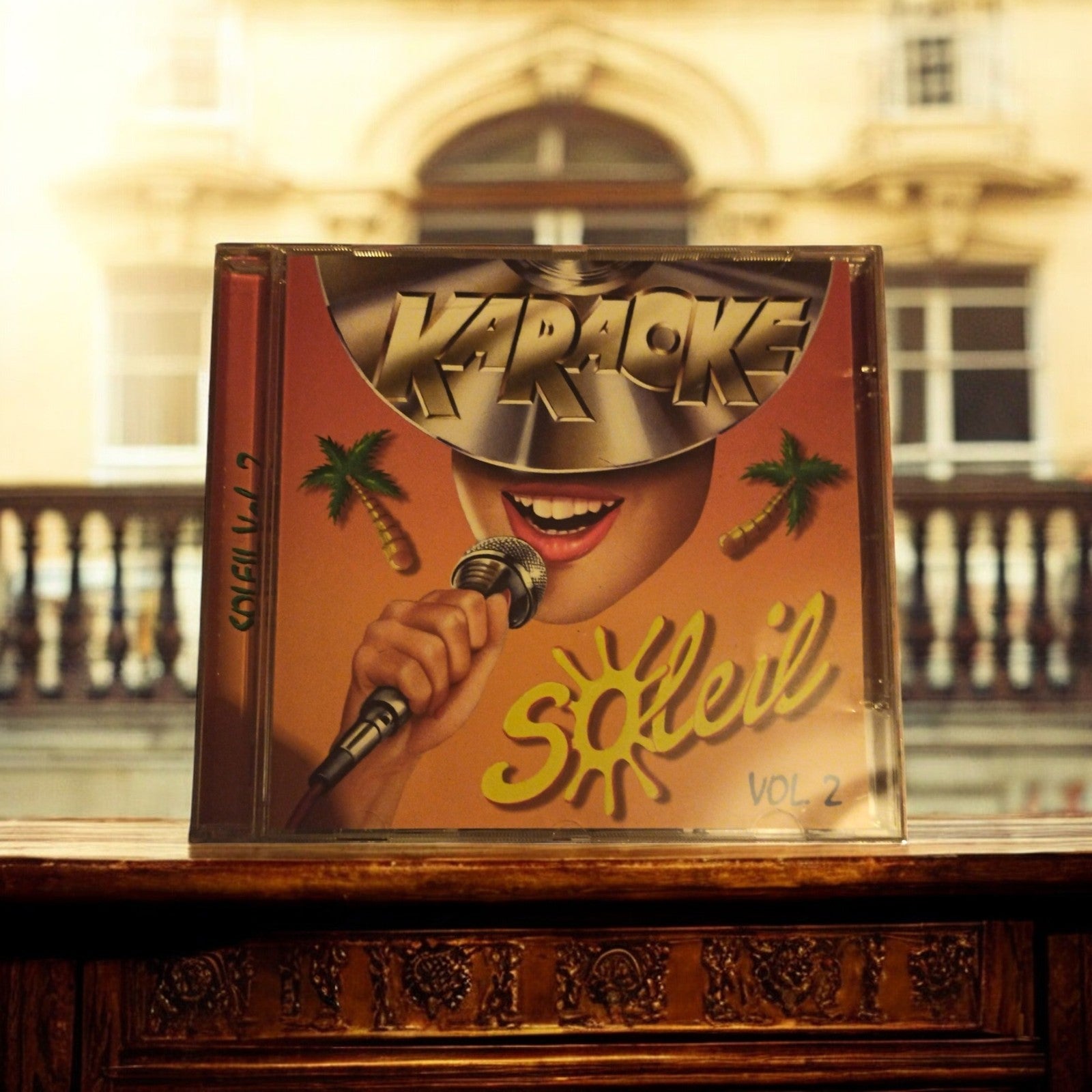 CD Karaoké Soleil Vol 2 – Ambiance été, pochette illustrée, musique chant