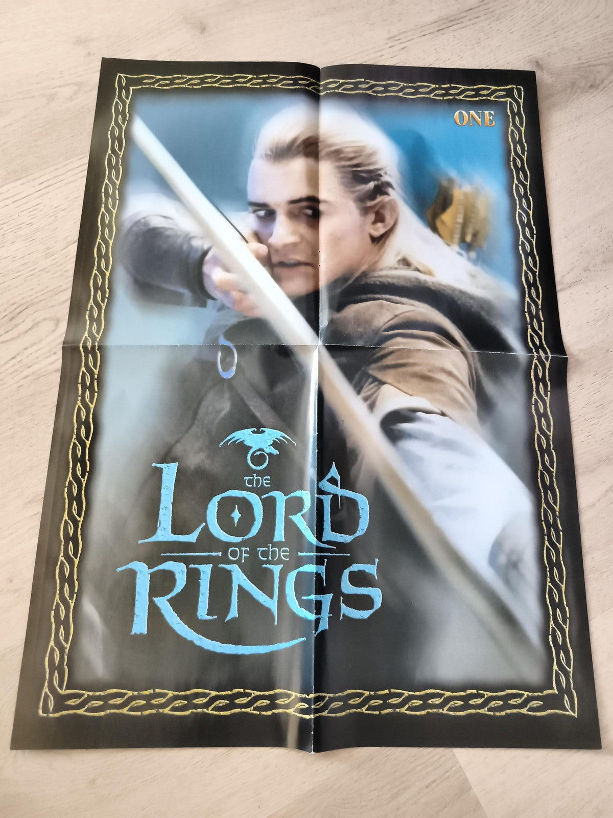 Poster Le Seigneur des Anneaux Legolas ONE déco murale film fantasy