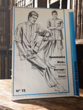 Patron couture vintage pyjama homme N°12 1985 Patron-Ouvrages rétro ancien