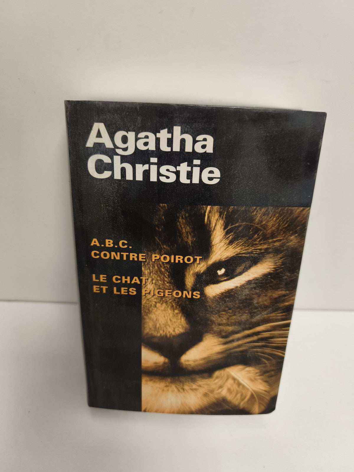 Livre Agatha Christie A.B.C. contre Poirot Le Chat et les Pigeons ancien polar