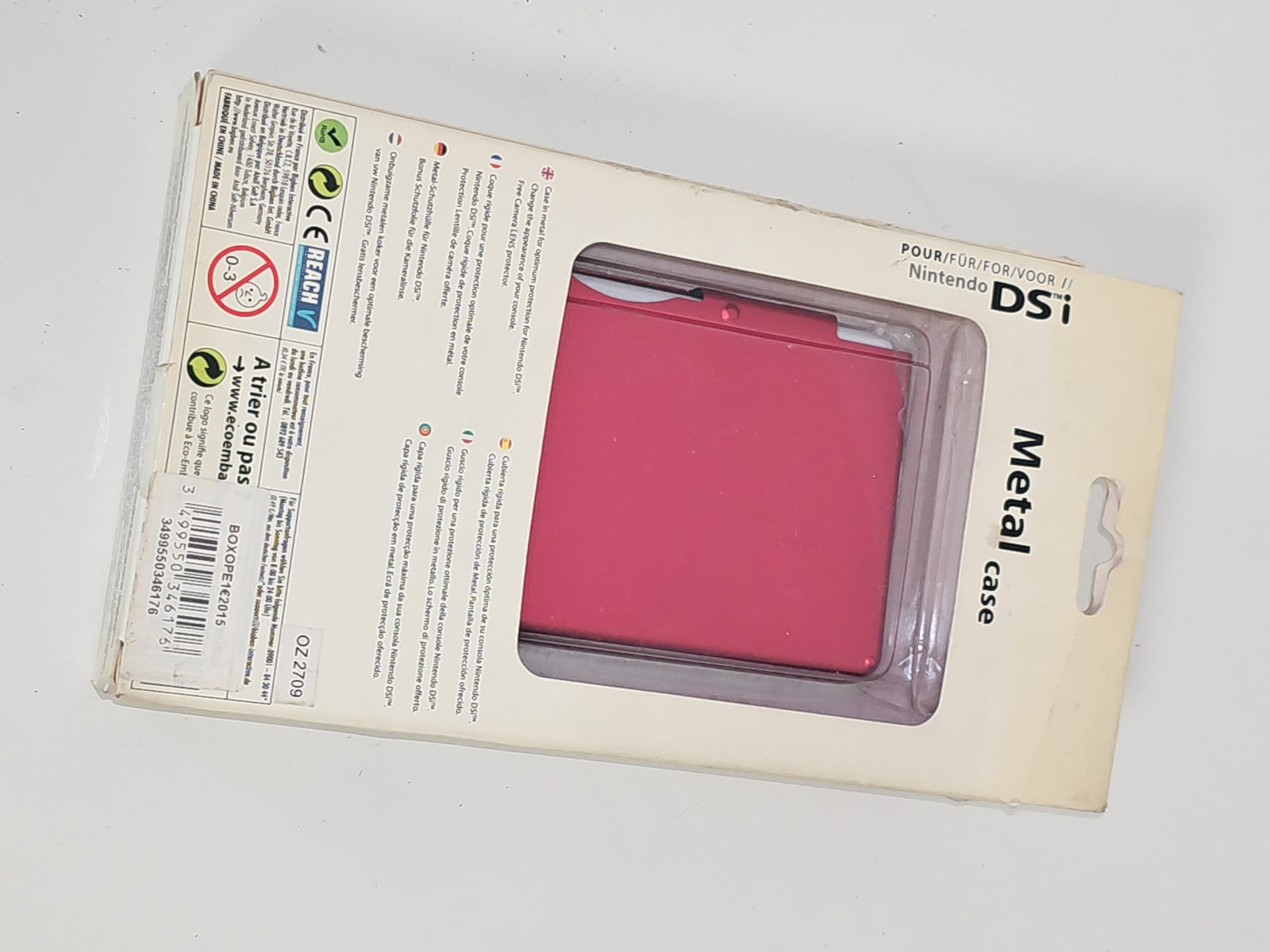 Coque de protection Big Ben compatible Nintendo DSi, housse étui console portabl