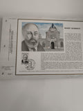 Feuillet CEF Marx Dormoy oblitéré Montluçon philatélie premier jour