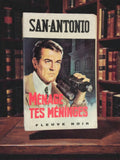 Livre poche San-Antonio Ménage tes méninges Fleuve Noir polar vintage rétro