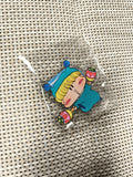Porte-clés Ichiban Kuji personnage dormeur bleu, figurine acrylique manga