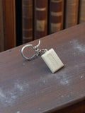 Porte-clés publicitaire vintage Persavon métal et savon miniature rétro