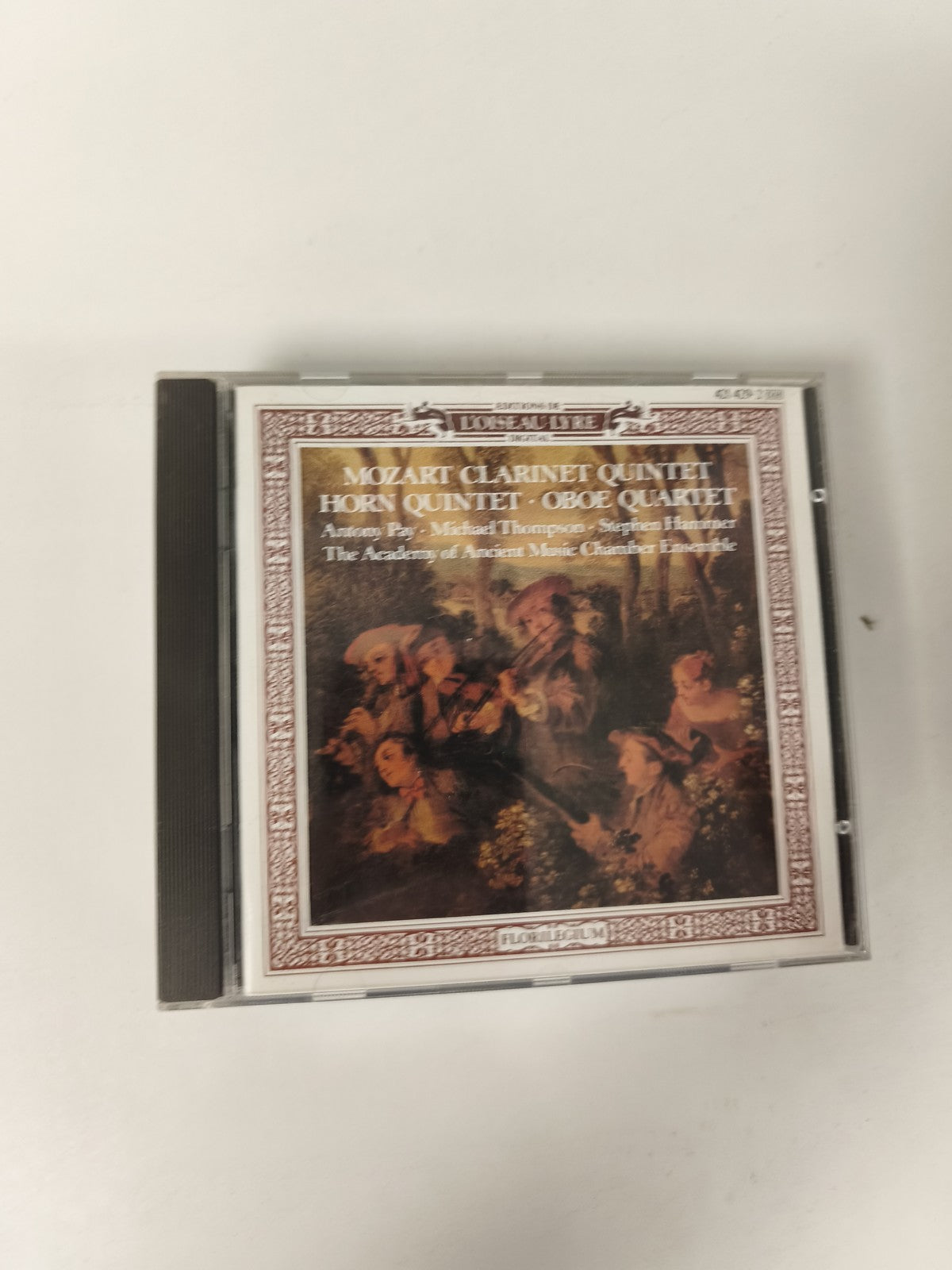 CD Mozart Quintettes Clarinet Horn Oboe L'Oiseau-Lyre Musique Classique