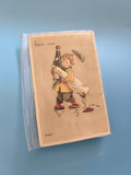 Carte postale ancienne italienne vintage timbre oblitéré époque coloniale rare