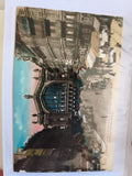 Carte postale CPA Paris Gare du Nord Boulevard Denain colorisée