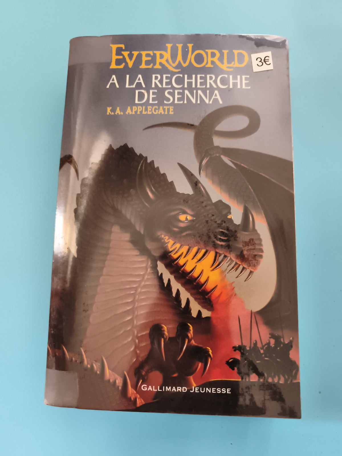 Livre Everworld À la recherche de Senna Gallimard Jeunesse Applegate fantasy