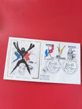 Enveloppe philatélie Premier Jour Retour à la Paix timbres 40e Victoire