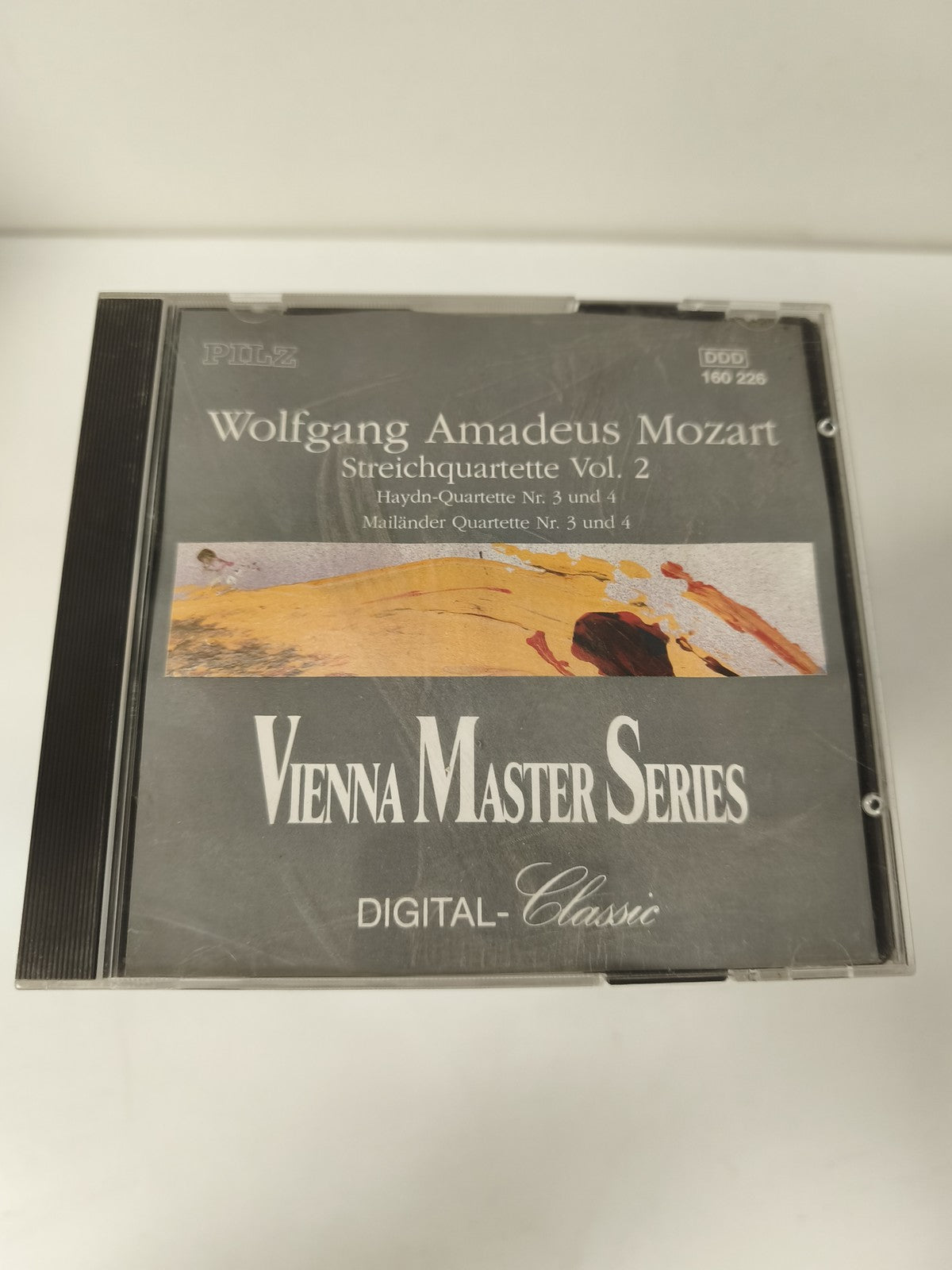 CD Mozart Quatuors à cordes Vol.2 Vienna Master Series Pilz Classique