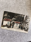 Carte postale Menton frontière franco-italienne douane française CPA