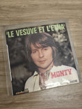 Vinyle 45 tours Monty "Le Vesuve et l?Etna" pochette couleur d?occasion