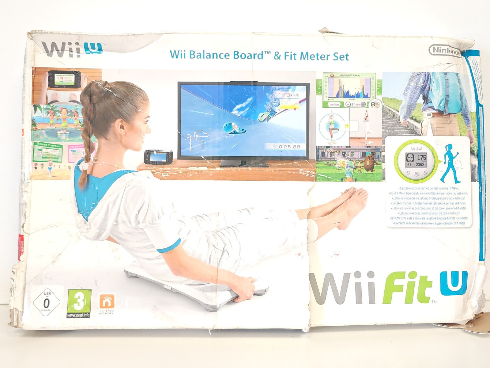 Wii U Balance Board & Fit Meter Nintendo ? Accessoires fitness incomplets d?occa