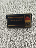 Pin's vintage Carte Conforama l'amie de la maison, badge publicitaire rétro (Ref