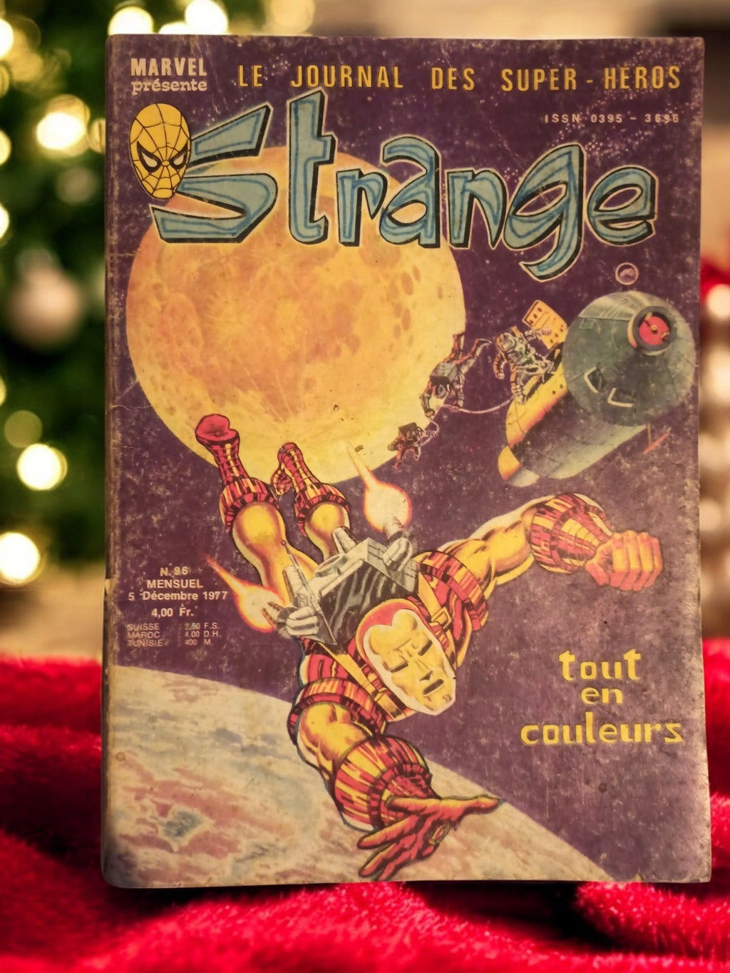 Comics Strange n°86 Marvel 1977 vintage Iron Man tout en couleurs rare