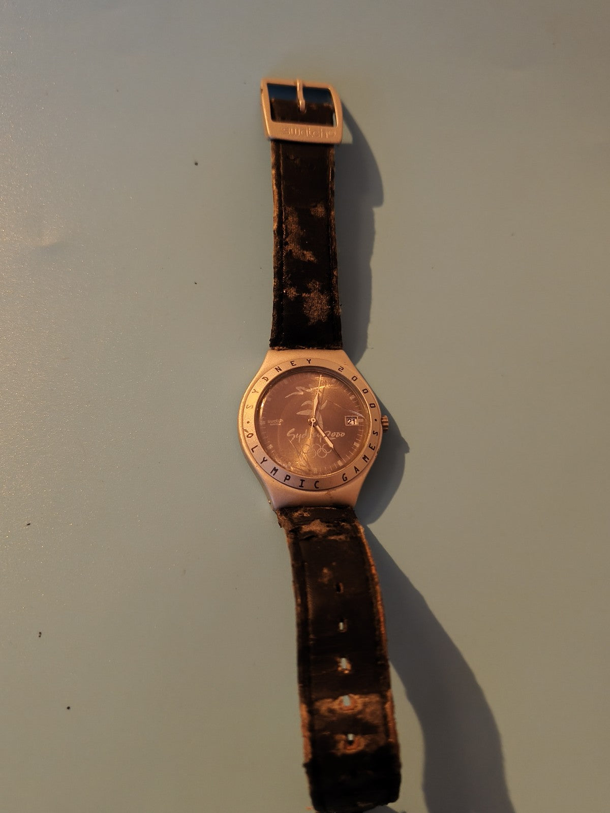 Montre Swatch Femme Quartz Vintage AG2000 Sydney 2000 Olympique Ancien Modèle