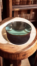 Loupe ancienne optique de bureau grossissante puissante, finition noire