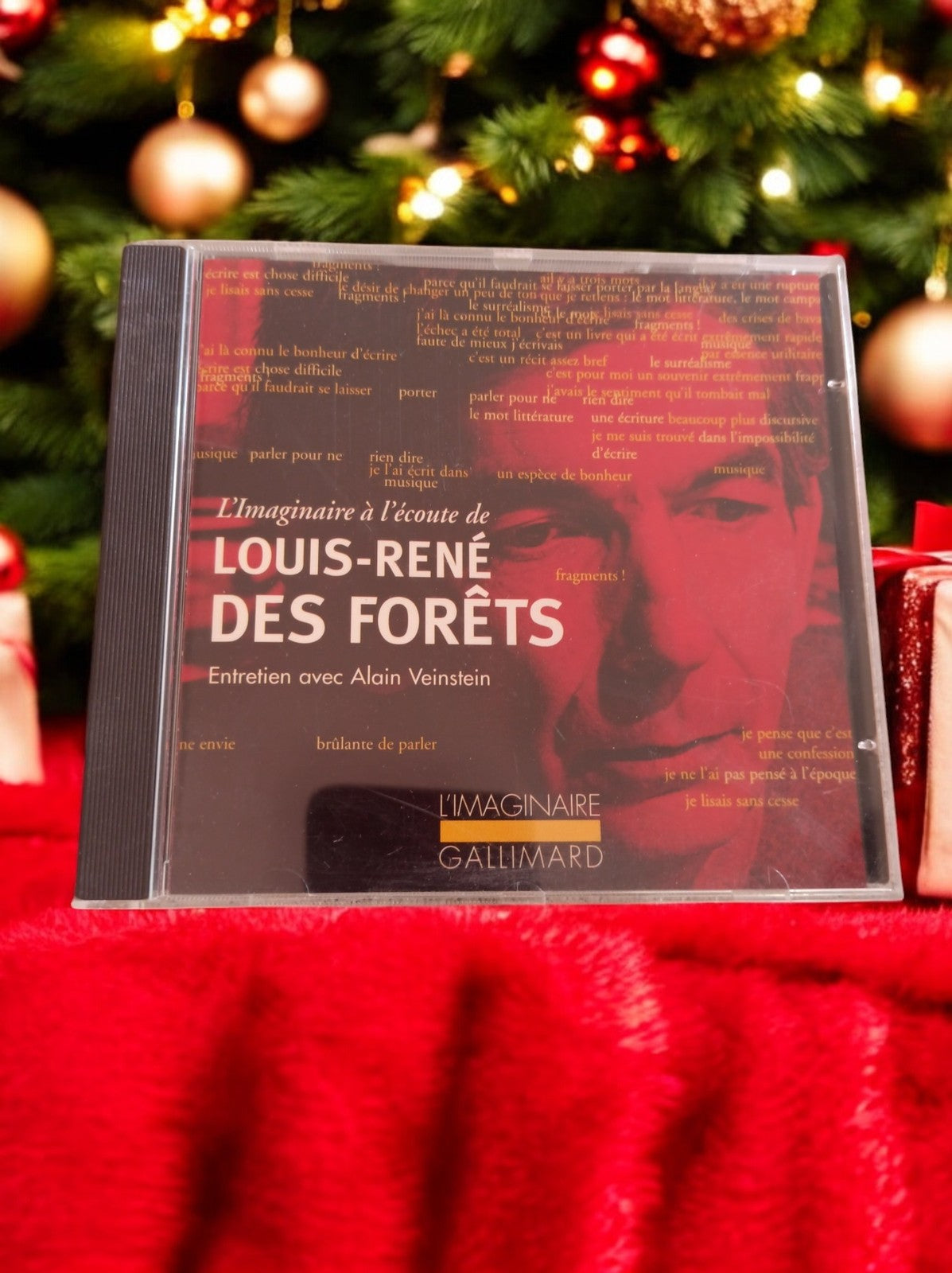 CD audio L?Imaginaire Gallimard Louis-René Des Forêts entretien, rare musique