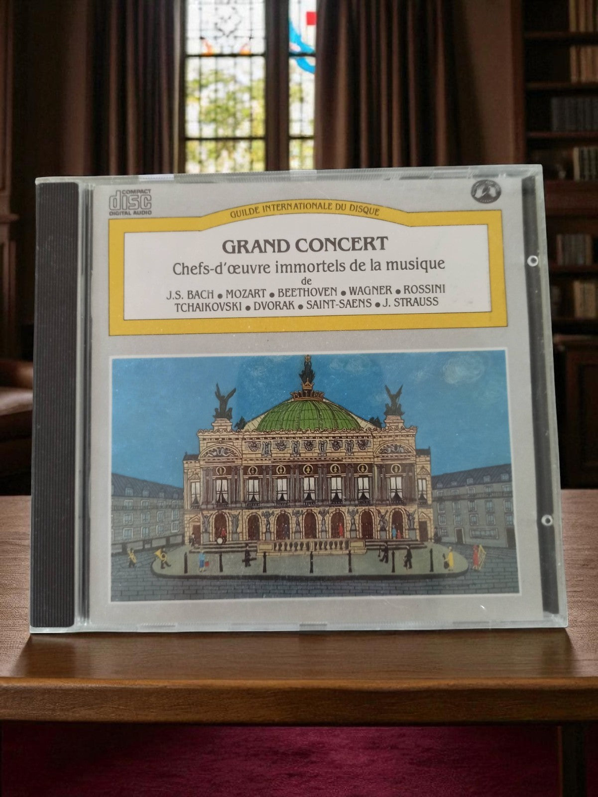 CD Grand Concert musique classique Mozart Beethoven Bach ancien vintage mélomane