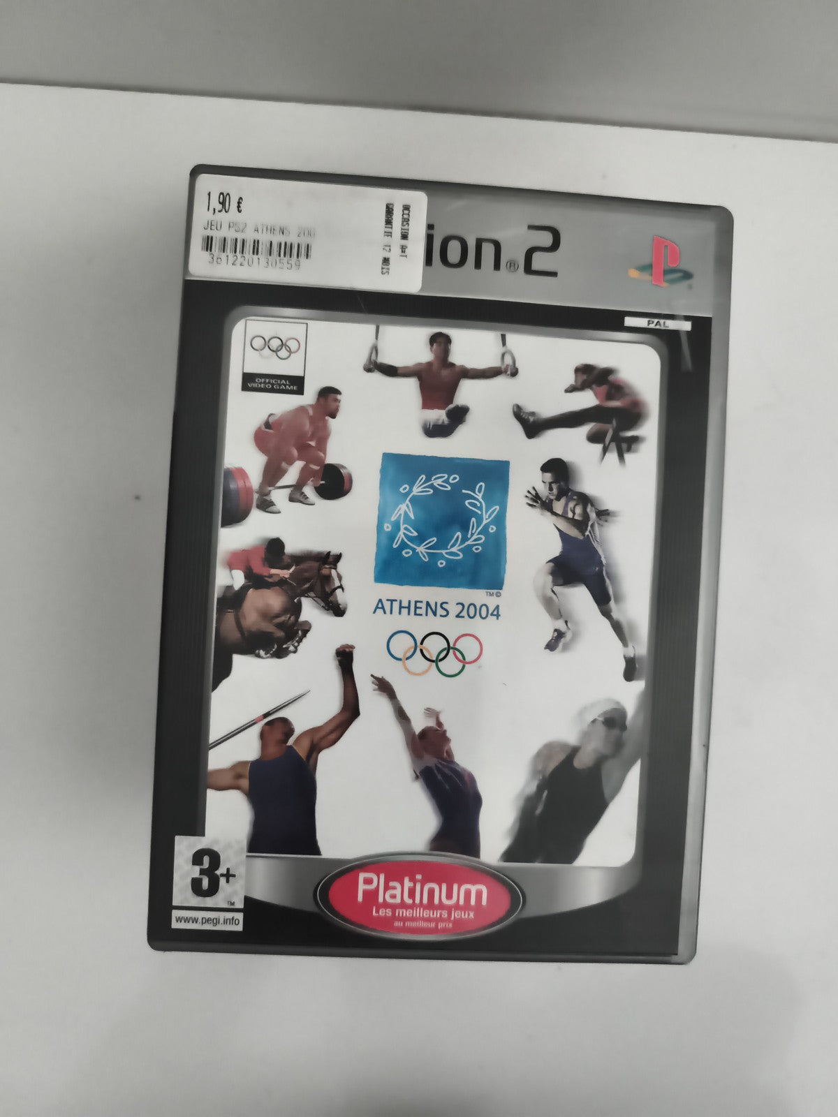 Jeu PS2 Athens 2004 Platinum PlayStation 2 officiel olympique