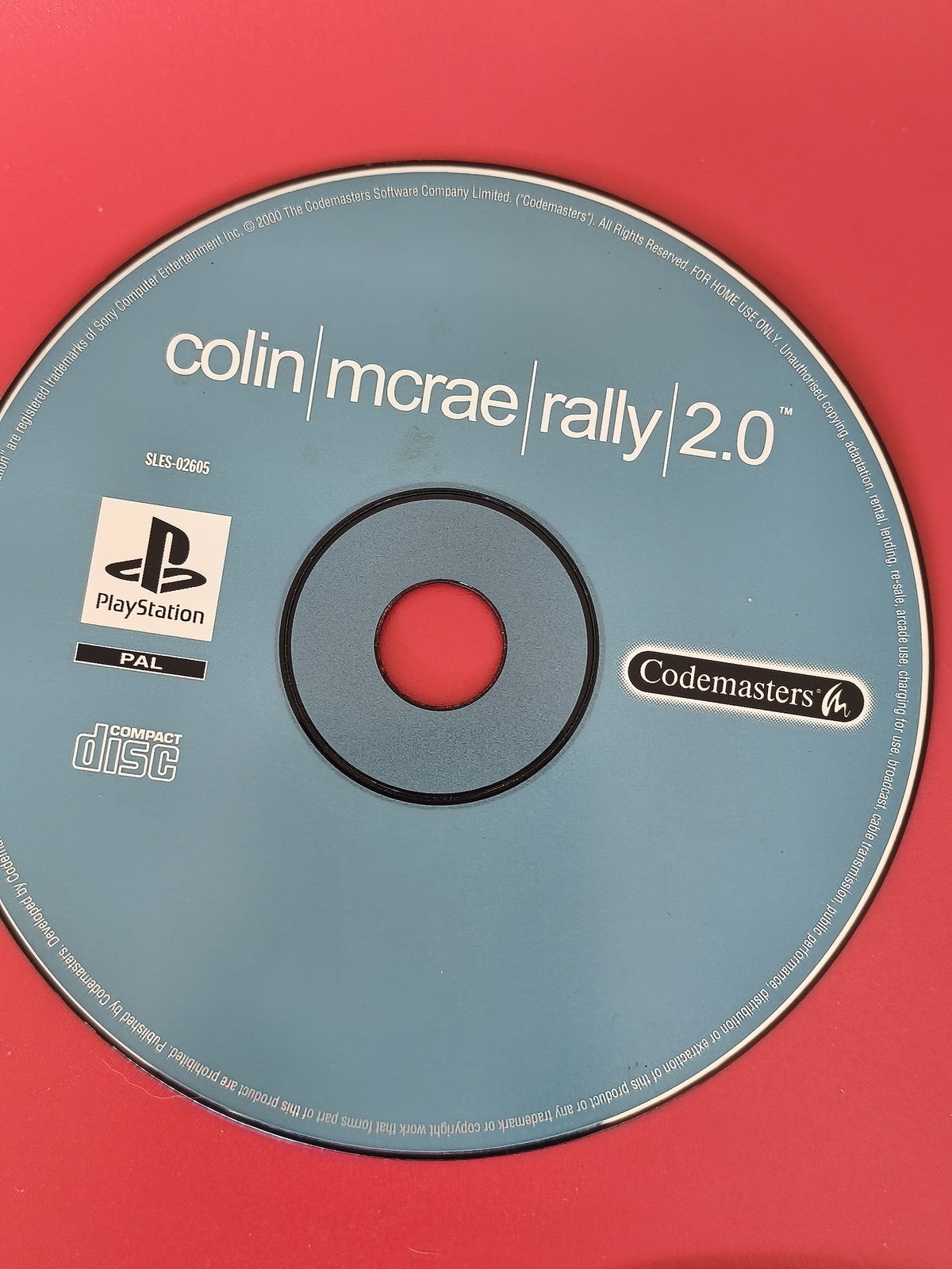 CD jeu PS1 Colin McRae Rally disque seul compatible PlayStation 1 original PAL