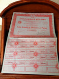 Action Émailleries Réunies 100 Francs au porteur années 1920 document ancien