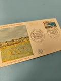 Enveloppe FDC La Baule premier jour d'émission timbre plage 1967