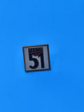 Vintage pin's Pastis 51 carré publicitaire collection bar ancien France
