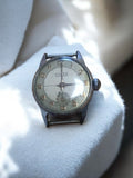 Montre ancienne femme ELVES mécanique à restaurer vintage rétro cadran patiné